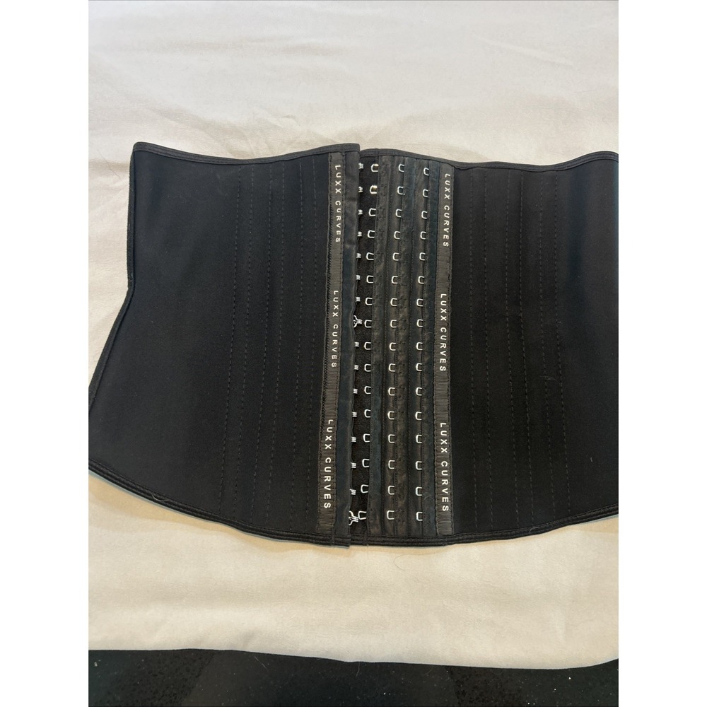 Luxe Curves Waist Trainer Large‎ Adjustable Black